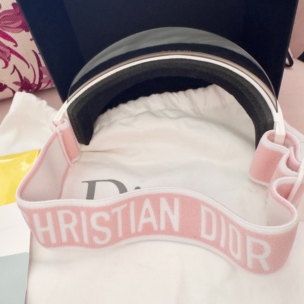 Pink Dior Club Visor Hat